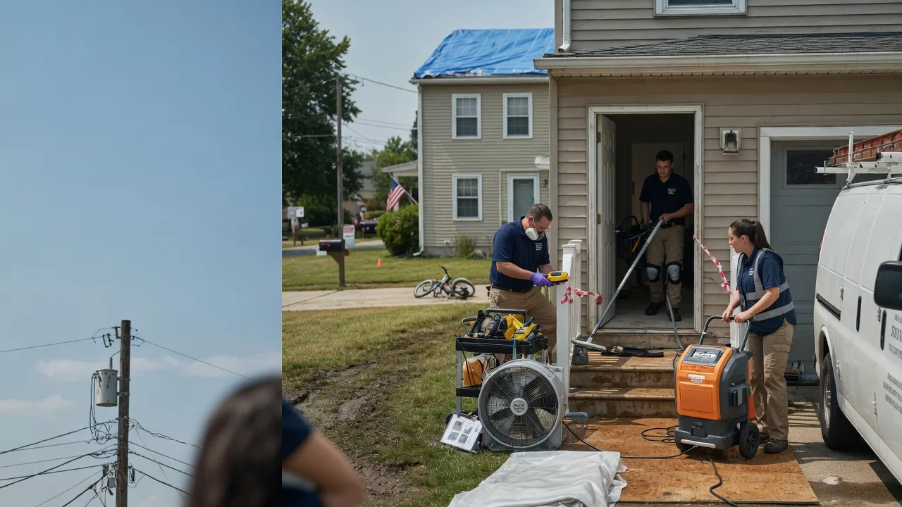 Water Damage Repair in Rossiter, PA near me